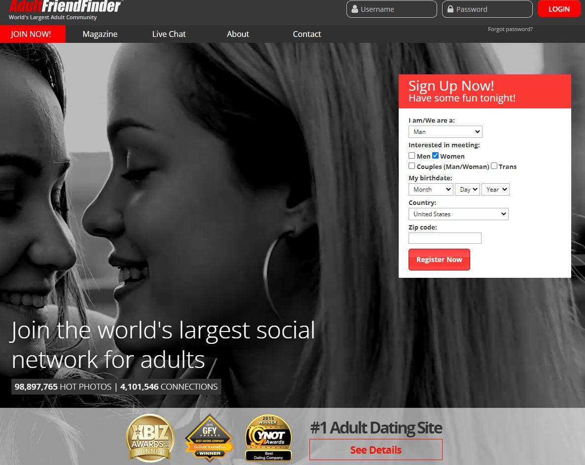 Adult Friend Finder Review